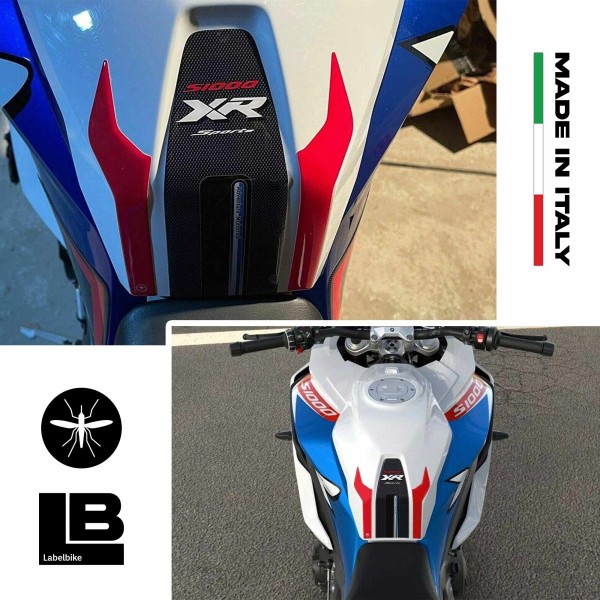 Paraserbatoio adesivo 3D serbatoio moto compatibile BMW S1000XR sport 2020-2021