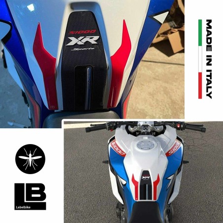 Paraserbatoio adesivo 3D serbatoio moto compatibile BMW S1000XR sport 2020-2021