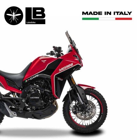 Kit strisce adesive per cerchi moto compatibili con Moto Morini X-CAPE 2022