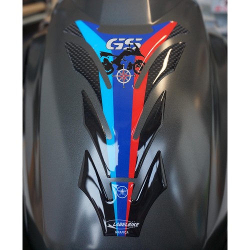 Paraserbatoio 3D Gel Protezione Serbatoio compatibile con Moto Bmw Anniversario