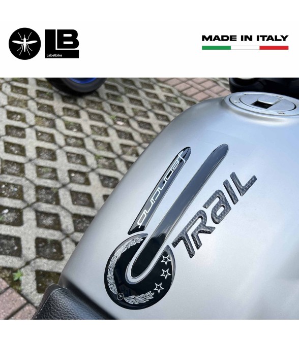 Paraserbatoio 3D protezione serbatoio compatibile con Benelli Leoncino 500 Trail