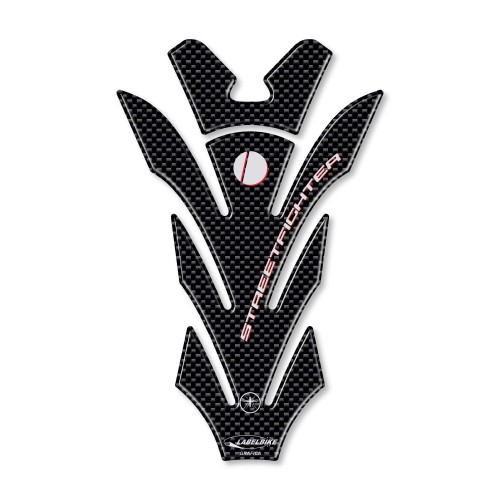 Protector de depósito 3D adhesivo compatible con Ducati Streetfighter 2011-2015
