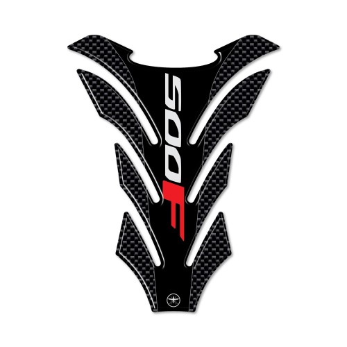 Paraserbatoio ADESIVO 3D compatibile per MOTO CB500F HONDA CB 500 F CB500 Carbon