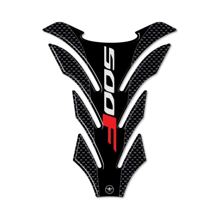 Paraserbatoio ADESIVO 3D compatibile per MOTO CB500F HONDA CB 500 F CB500 Carbon