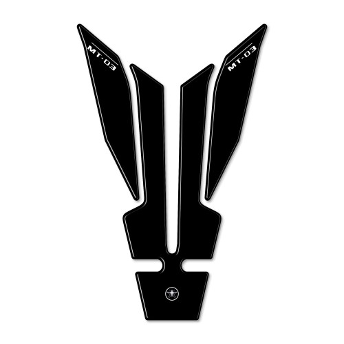 3D RESINA ADHESIVO PANEL SEAL compatible para 2016-25 YAMAHA MT-03 MOTO