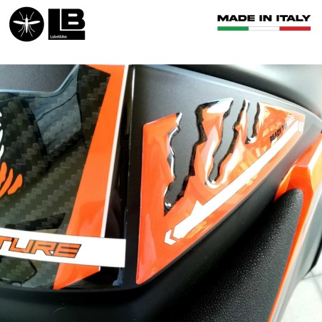 PARASERBATOIO ADESIVO in RESINA GEL 3D compatibile con KTM 890 e 790 ADVENTURE