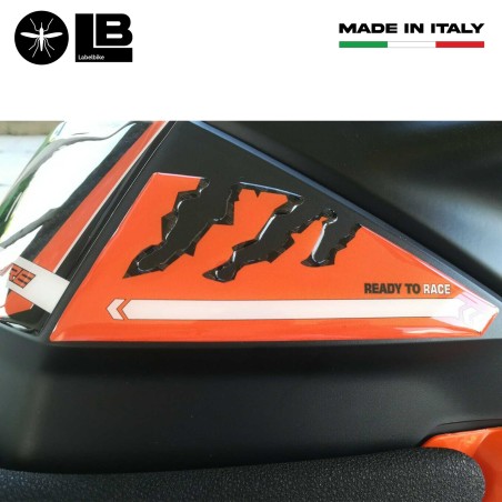 PARASERBATOIO ADESIVO in RESINA GEL 3D compatibile con KTM 890 e 790 ADVENTURE