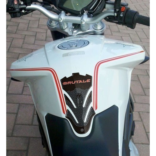 PARASERBATOIO ADESIVO in RESINA GEL 3D compatibile per MOTO MV AGUSTA BRUTALE