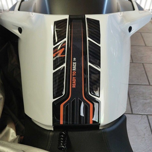 Plaque de protection 3D en résine gel adhésive pour KTM 890 DUKE R naked compatible MOTO