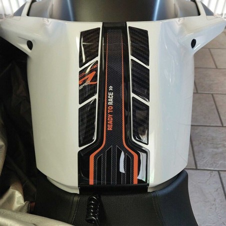 Plaque de protection 3D en résine gel adhésive pour KTM 890 DUKE R naked compatible MOTO