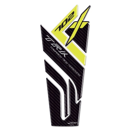 Paraserbatoio adesivo protezione serbatoio compatibile con Benelli TRK 702x 2