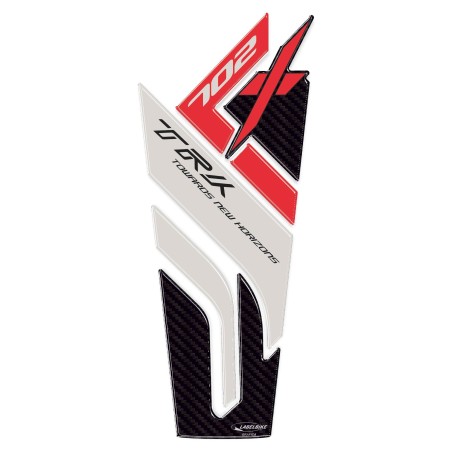 Paraserbatoio adesivo protezione serbatoio compatibile con Benelli TRK 702x