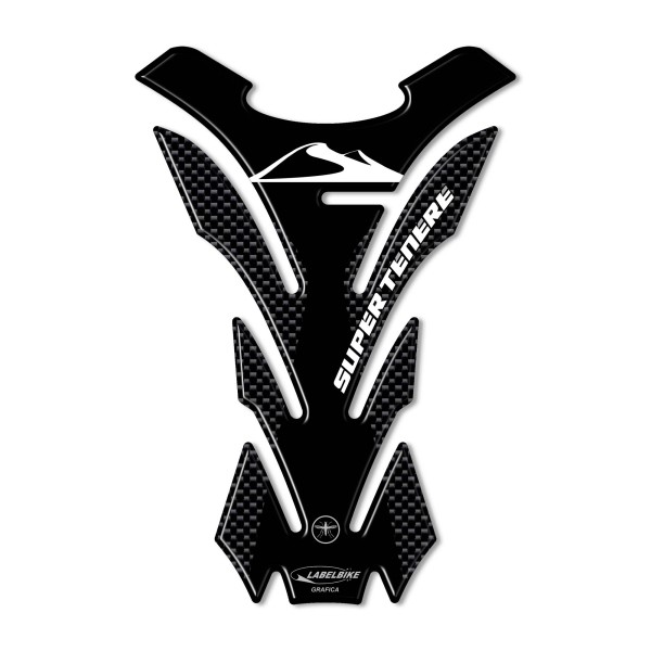 3D resin adhesive tank protector compatible with Yamaha Super Tenere