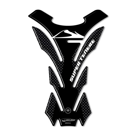 Protector de depósito adhesivo de resina 3D compatible con Yamaha Super Tenere