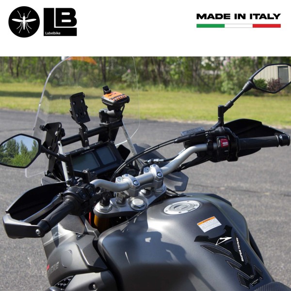 Protecteur de réservoir adhésif en résine 3D compatible avec Yamaha Super Tenere