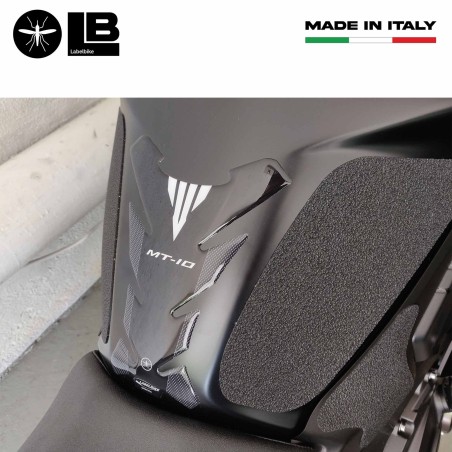 PARASERBATOIO ADESIVO SERBATOIO in RESINA 3D compatibile per MOTO YAMAHA MT-10