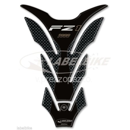 PARASERBATOIO ADESIVO SERBATOIO in RESINA GEL 3D compatibile per MOTO YAMAHA FZ1