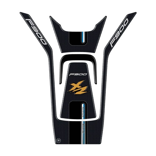 Paraserbatoio gel 3D F900 XR adesivo per serbatoio moto compatibile BMW F900XR 