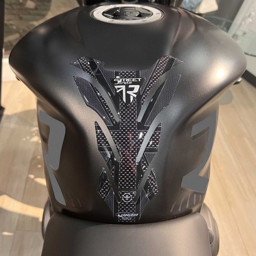 Protection de réservoir en gel 3D pour Triumph Street Triple R 2009-2022 compatible avec la moto