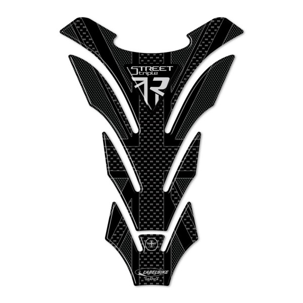 3D Gel tank protector for Triumph Street Triple R 2009-2022 compatible bikes