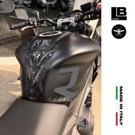 Protection de réservoir en gel 3D pour Triumph Street Triple R 2009-2022 compatible avec la moto