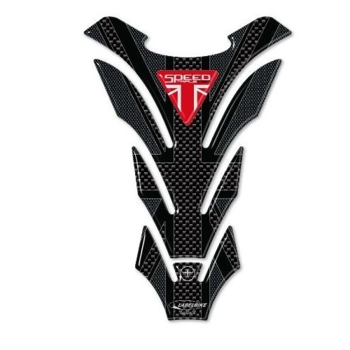 Paraserbatoio gel 3D per moto compatibile Triumph Speed Triple 1050 union jack  2