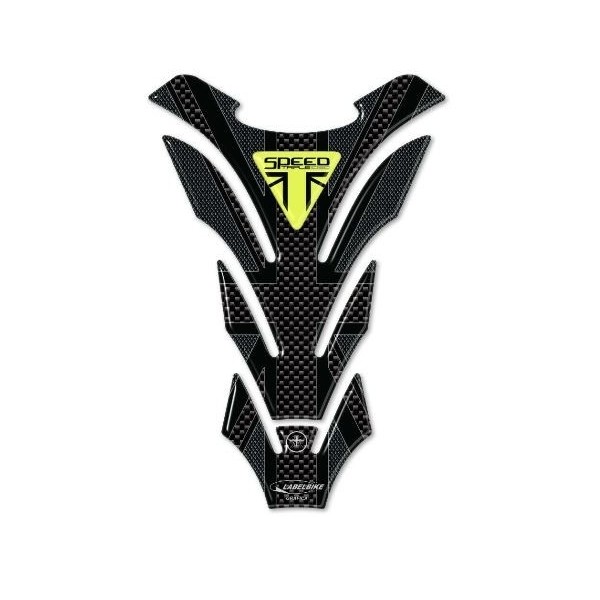 Paraserbatoio gel 3D per moto compatibile Triumph Speed Triple 1050 union jack 