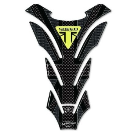 Paraserbatoio gel 3D per moto compatibile Triumph Speed Triple 1050 union jack 