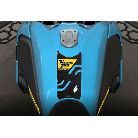 3D gel tank protector for motorbikes compatible Yamaha tenere 700 tènèrè rally edition
