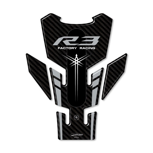3D Gel Tank Protector x Moto compatible Yamaha R3 2019-2025