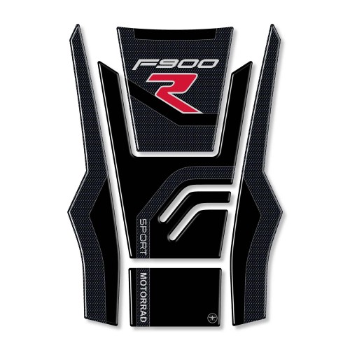 Paraserbatoio in gel 3D F900 R adesivo per serbatoio moto compatibile BMW F900R