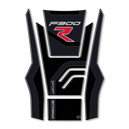 Paraserbatoio in gel 3D F900 R adesivo per serbatoio moto compatibile BMW F900R
