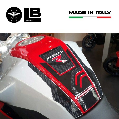 Paraserbatoio in gel 3D F900 R adesivo per serbatoio moto compatibile BMW F900R