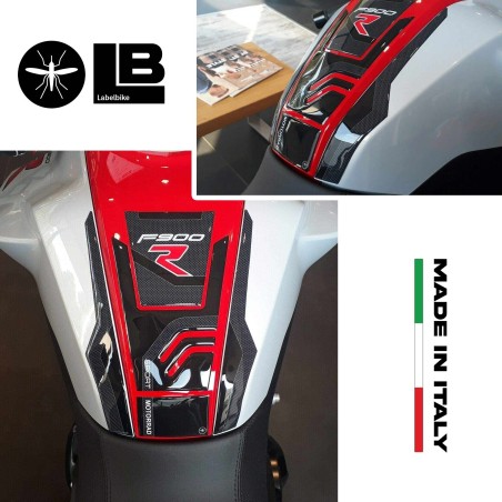 Paraserbatoio in gel 3D F900 R adesivo per serbatoio moto compatibile BMW F900R