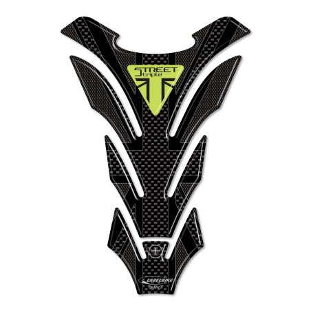 Paraserbatoio in gel 3D per moto compatibile Triumph Street Triple Union Jack