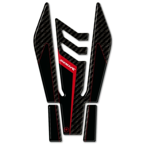 PARASERBATOIO in GEL 3D PROTEZIONE compatibile per moto CBR 500 R HONDA CBR 500R  2