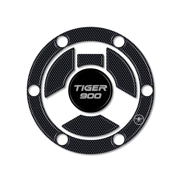Pegatina 3D Tapa depósito Protección Moto compatible con Triumph Tiger 900
