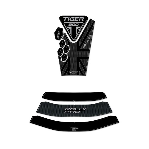 Kit d'autocollants de protection de réservoir de moto compatible avec Triumph Tiger 900 RallyPro 2