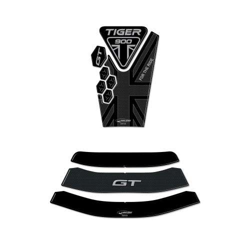 Triumph Tiger 900 GT Compatible 3D Kit de Protección de Pegatina de Depósito de Motocicleta 2