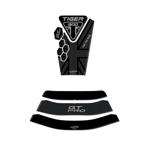 Motorbike Tank Sticker Protection Kit compatible with Triumph Tiger 900 GT Pro 2