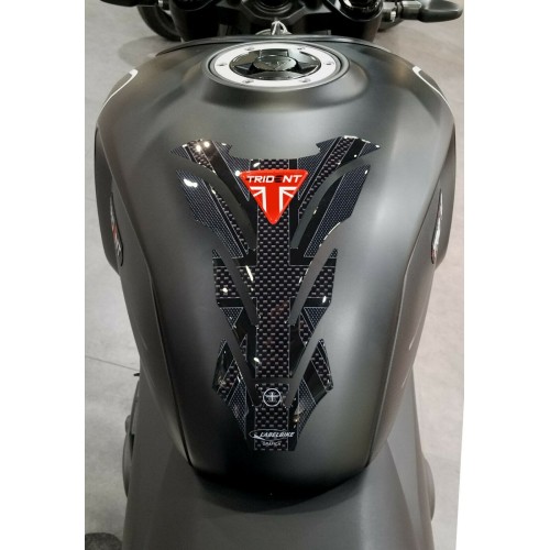 Paraserbatoio in resina 3D per moto compatibile Triumph Trident 660 union jack