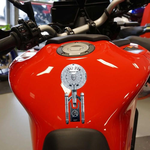 STAR TREK U.S.S. ENTERPRISE NCC NCC 1701 3D MOBILE ADHESIVE Resin Wall Protector