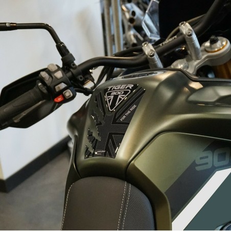 Paraserbatoio in resina gel 3D per moto compatibile Triumph Tiger 900 GT e Rally