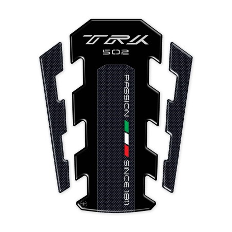 Paraserbatoio in resina gel 3D protezione compatibile per moto Benelli Trk 502