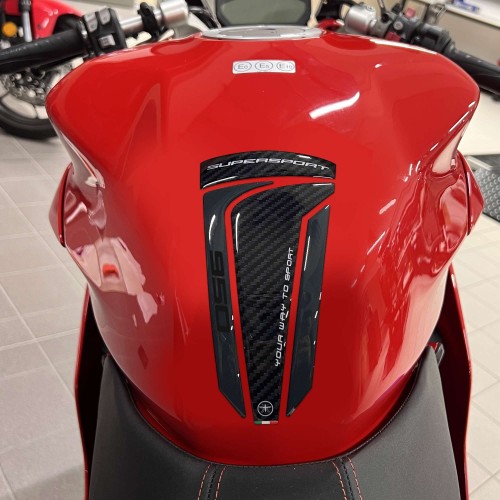 Adhesive 3D Motorcycle Tank Guard compatible with Ducati Supersport 950 2021-2024
