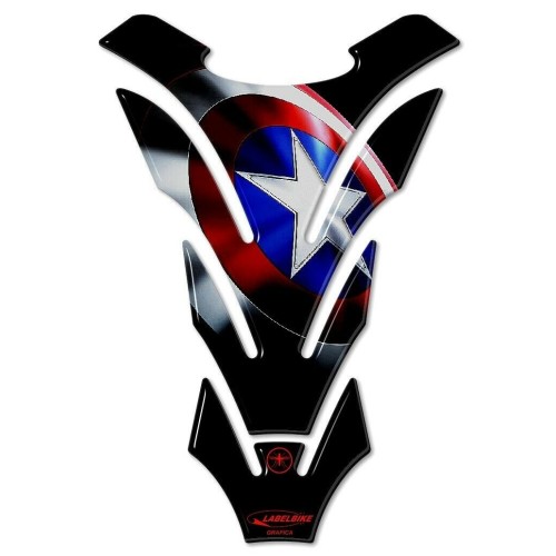 3D CAPTAN AMERICA THE AVENGERS 3D RESIN MOTORRAD PARASTER