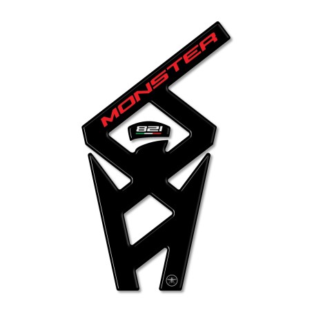 3D TANKSCHUTZPLATTE kompatibel für MOTO DUCATI MONSTER 821