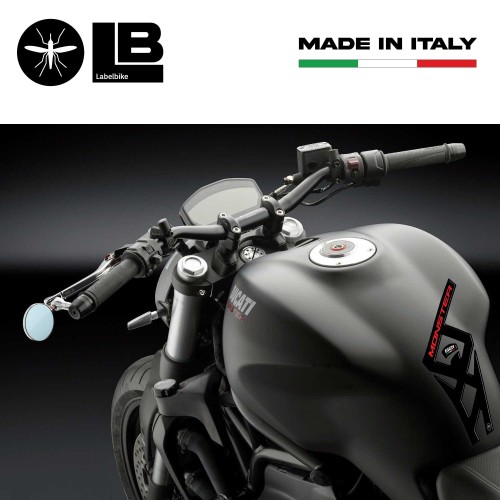 PARASERBATOIO PROTEZIONE SERBATOIO 3D compatibile per MOTO DUCATI MONSTER 821 2