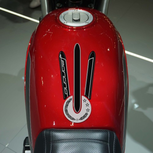 Protection de réservoir en résine gel 3D compatible avec Benelli Leoncino 500