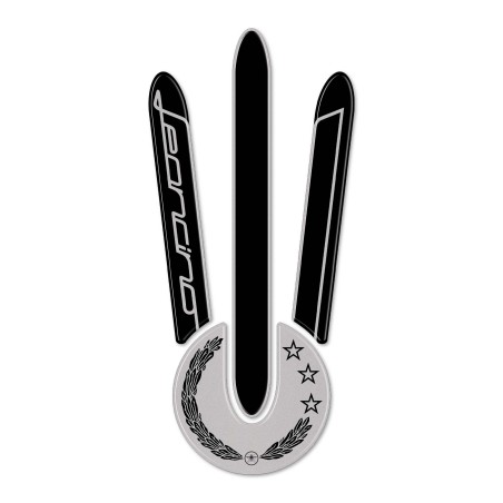 Protection de réservoir en résine gel 3D compatible avec Benelli Leoncino 500